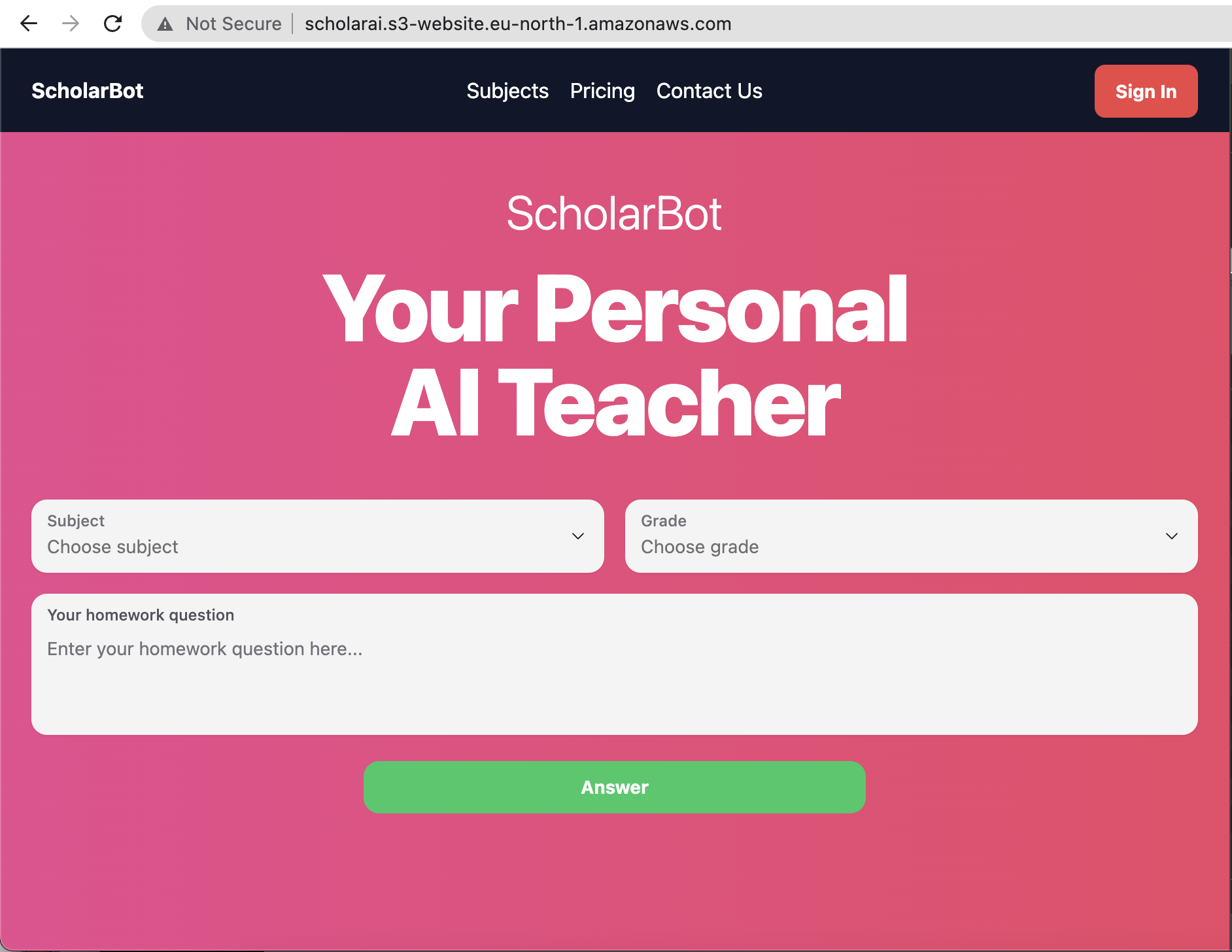 Scholarbot
